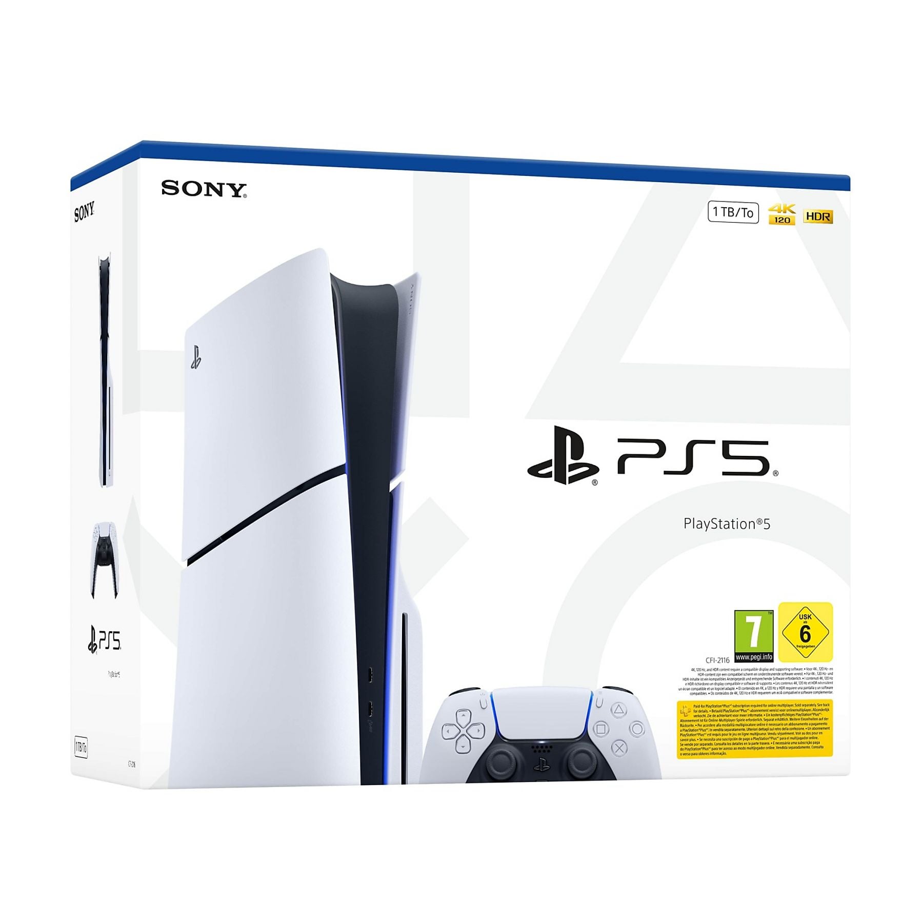 SONY PS5 Disc E Chassis White 1TB