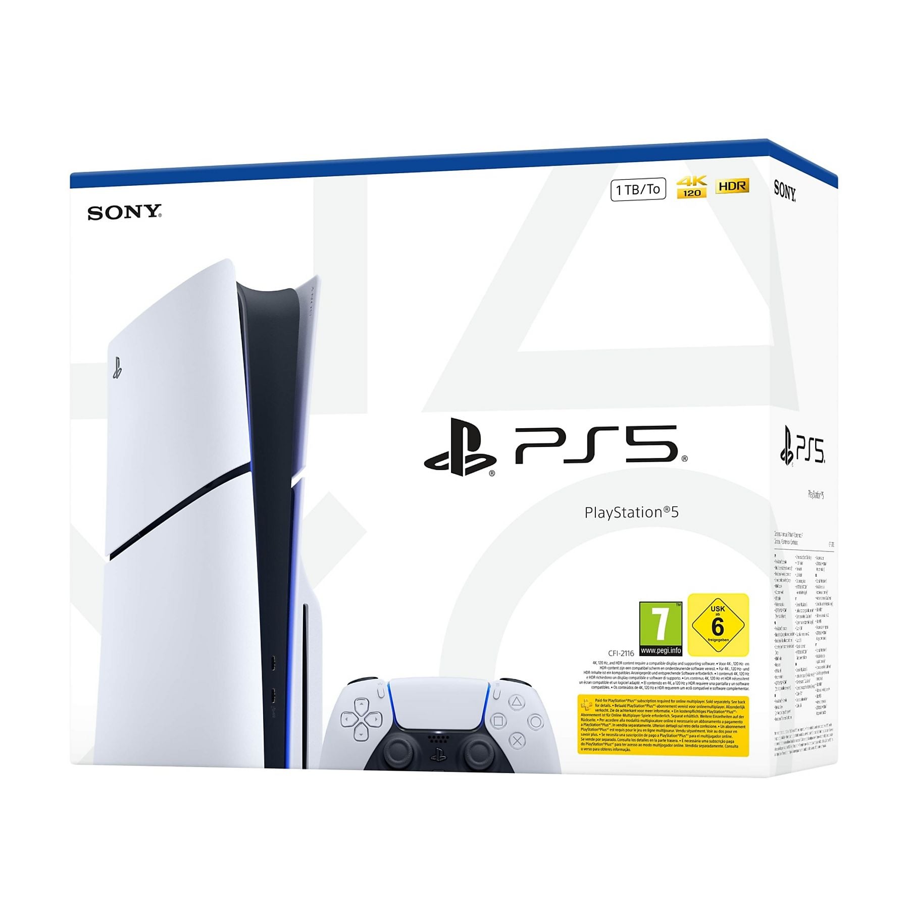 SONY PS5 Disc E Chassis White 1TB