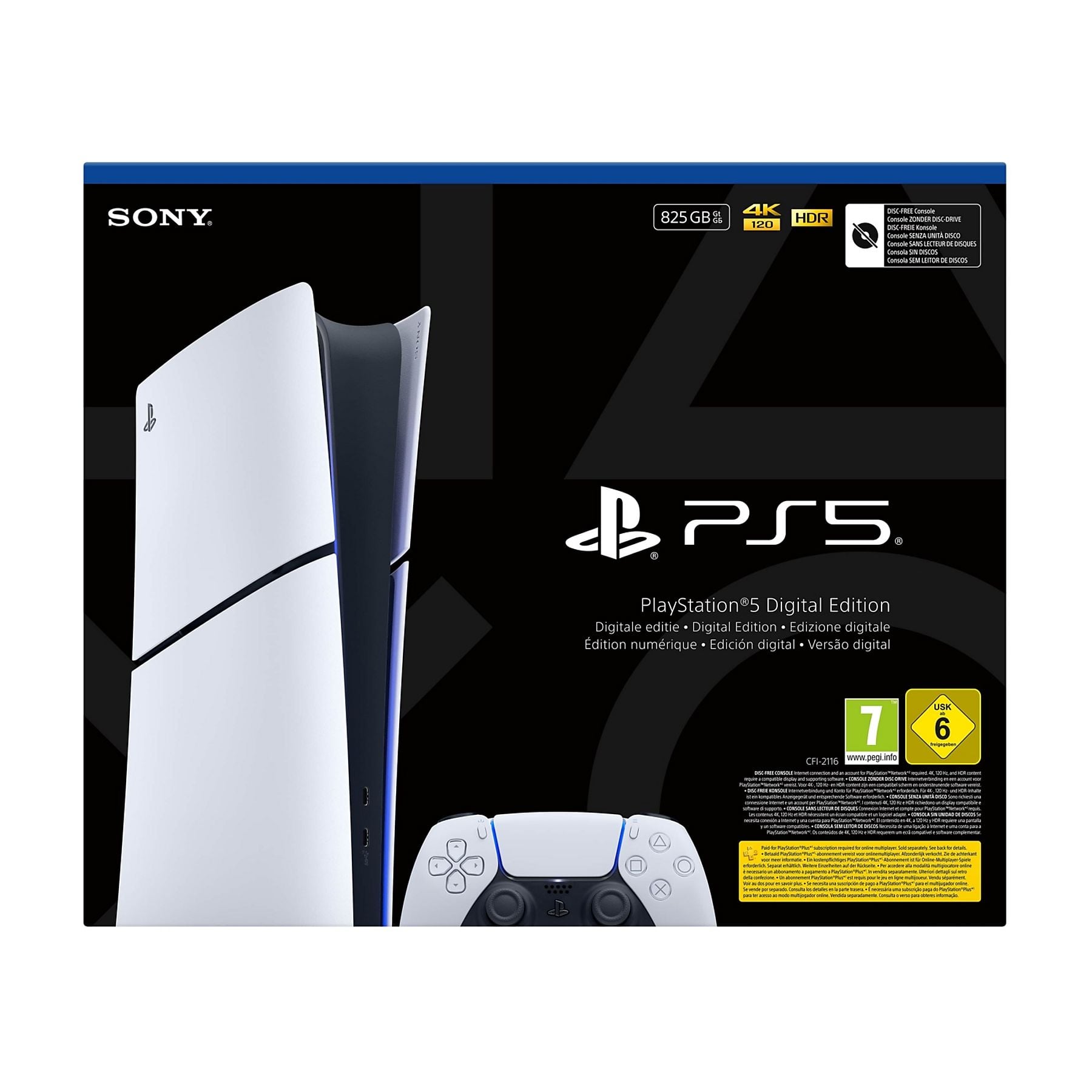 PlayStation 5 Digital Edition Slim 825GB