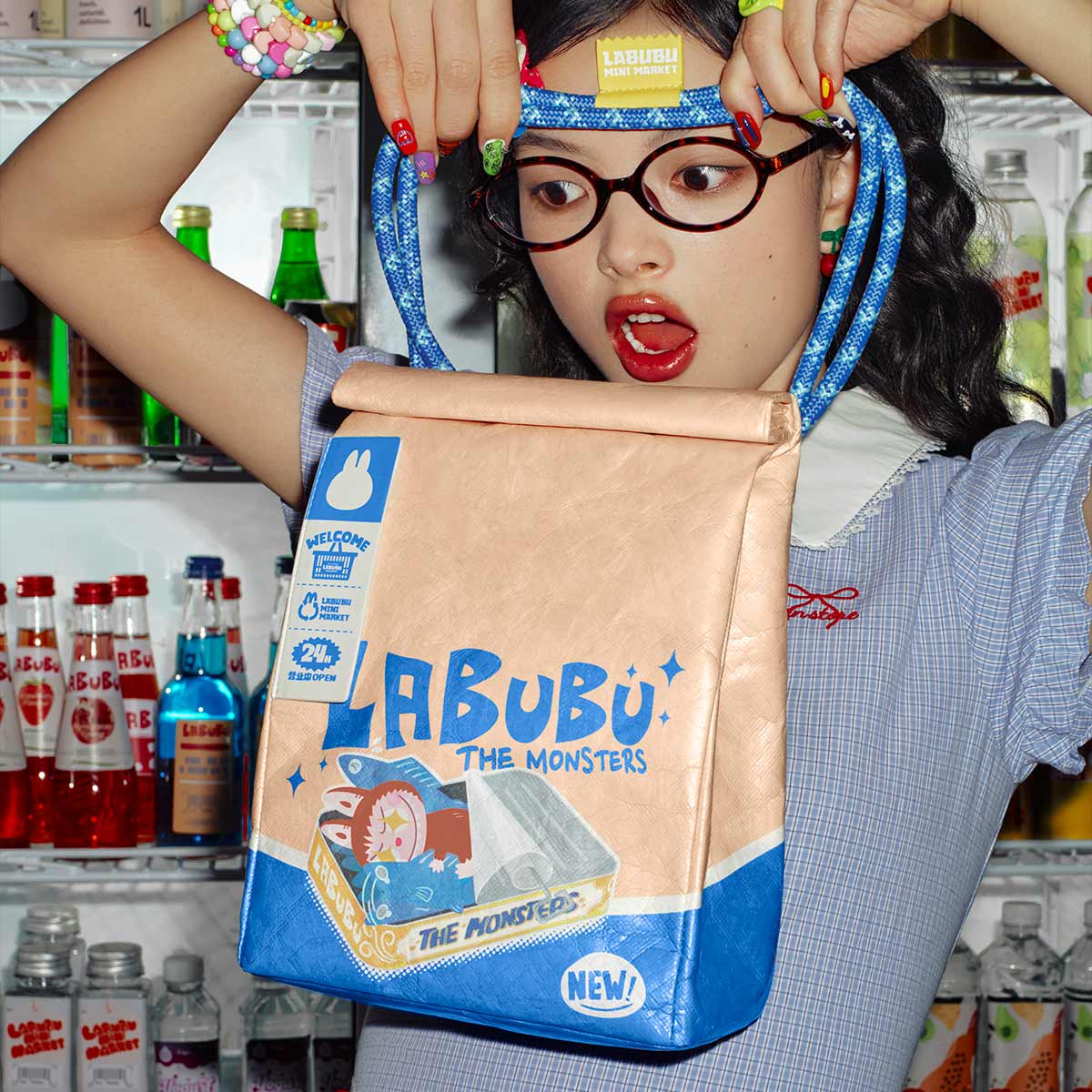 POP MART THE MONSTERS Wacky Mart Series BAG