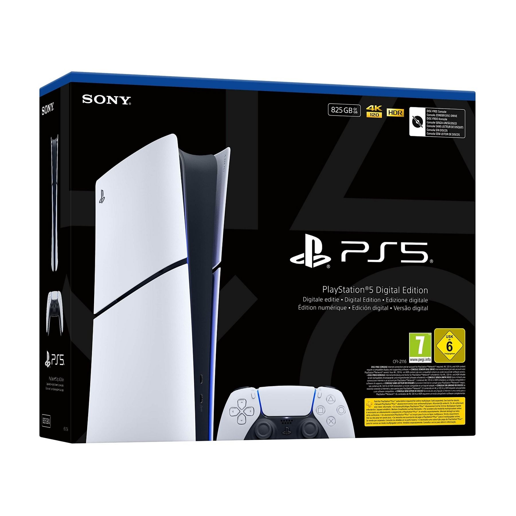 PlayStation 5 Digital Edition Slim 825GB