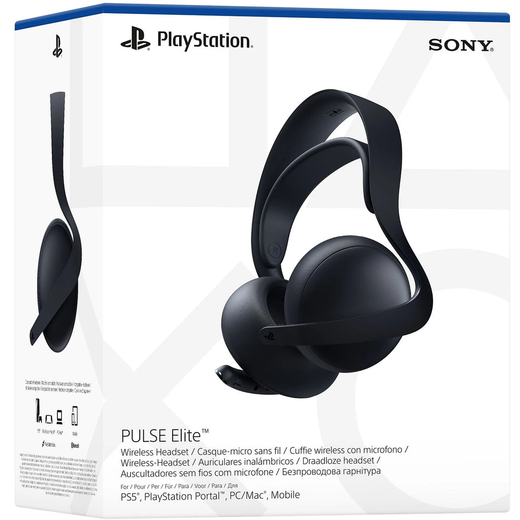 SONY PS5 Ακουστικά Pulse Elite με Μικρόφωνο Midnight Black