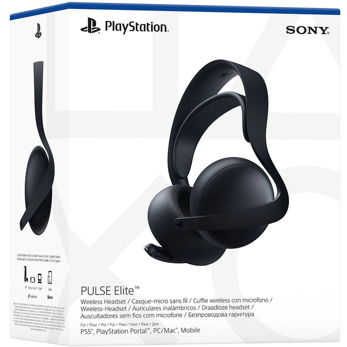 SONY PS5 Ακουστικά Pulse Elite με Μικρόφωνο Midnight Black