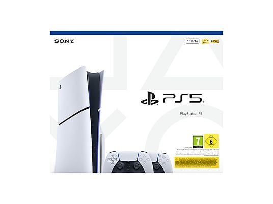 SONY PS5 Disc + 2 DualSense, Λευκό