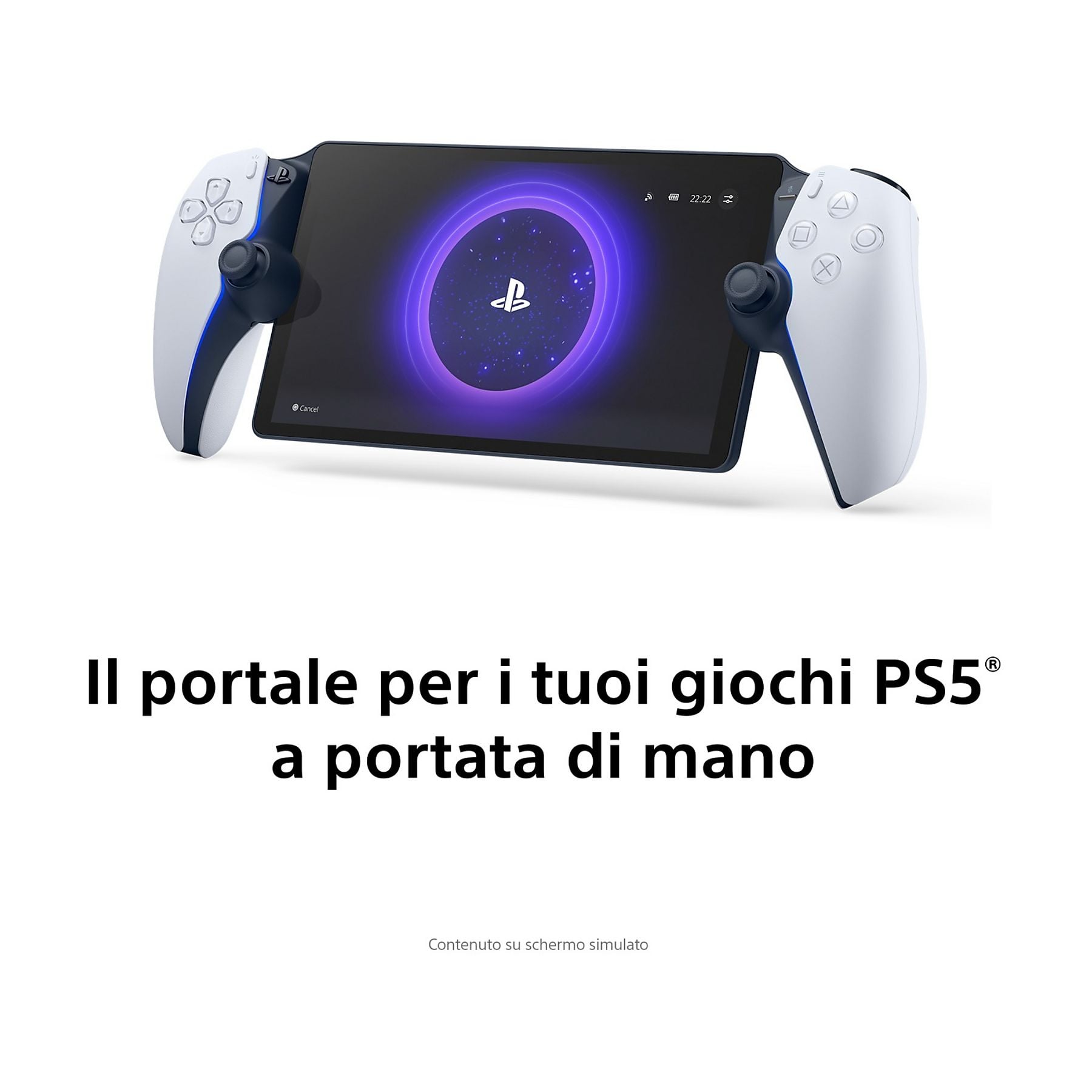 PlayStation Portal Remote Player Midnight White