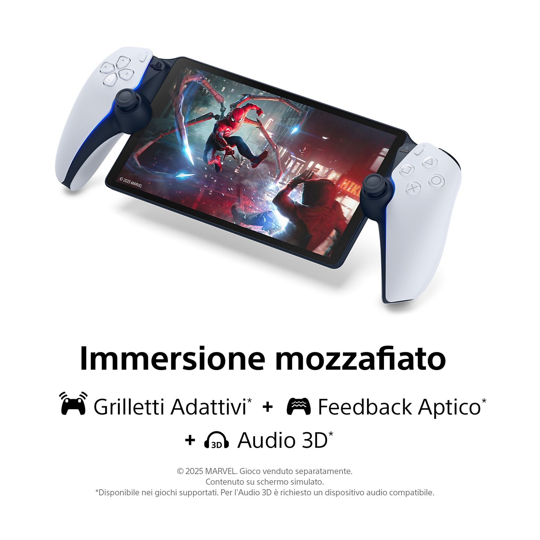 PlayStation Portal Remote Player Midnight White