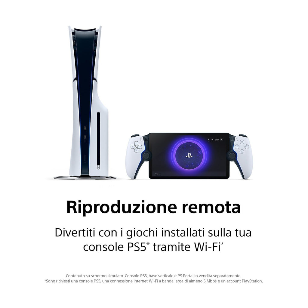 PlayStation Portal Remote Player Midnight White