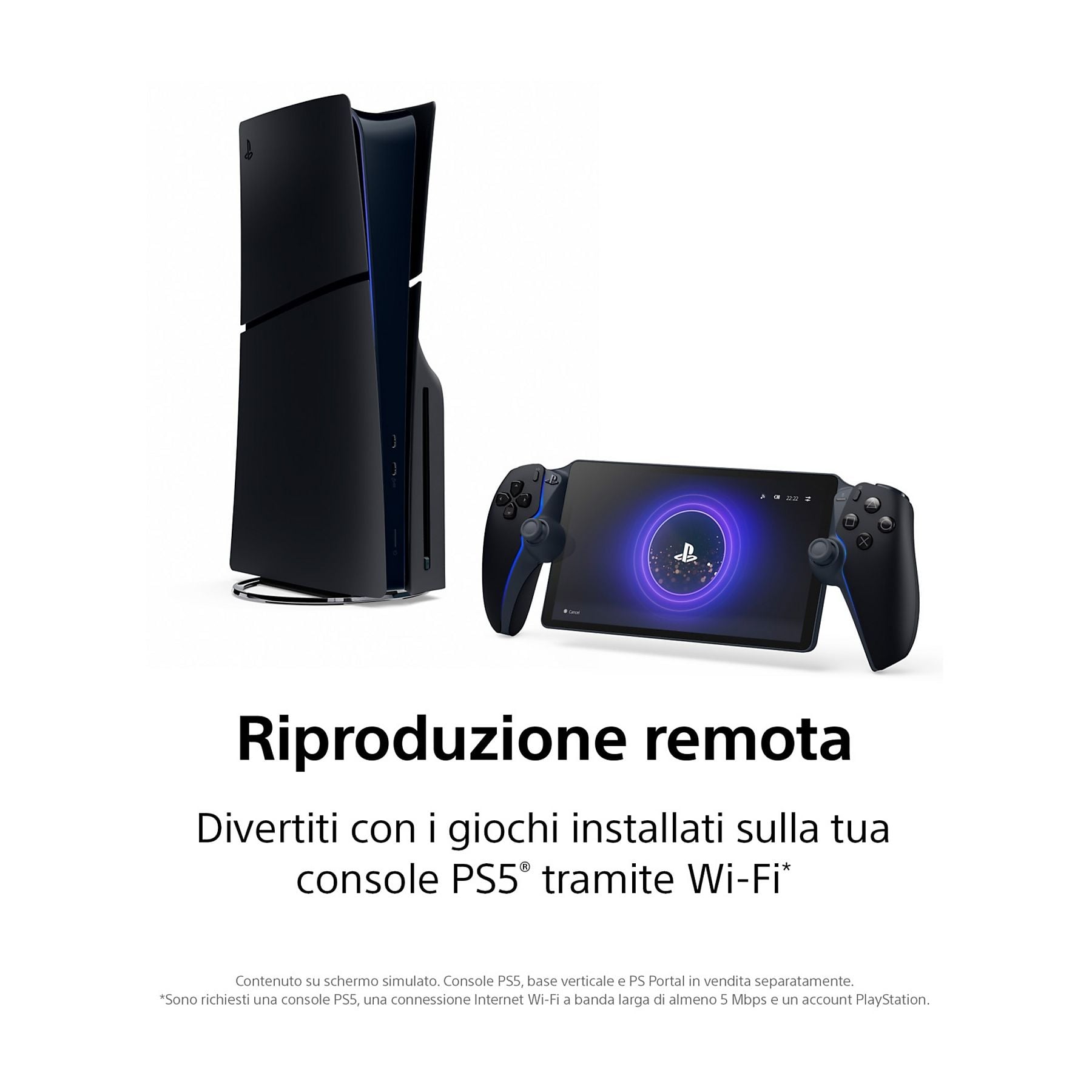 PlayStation Portal Remote Player Midnight Black