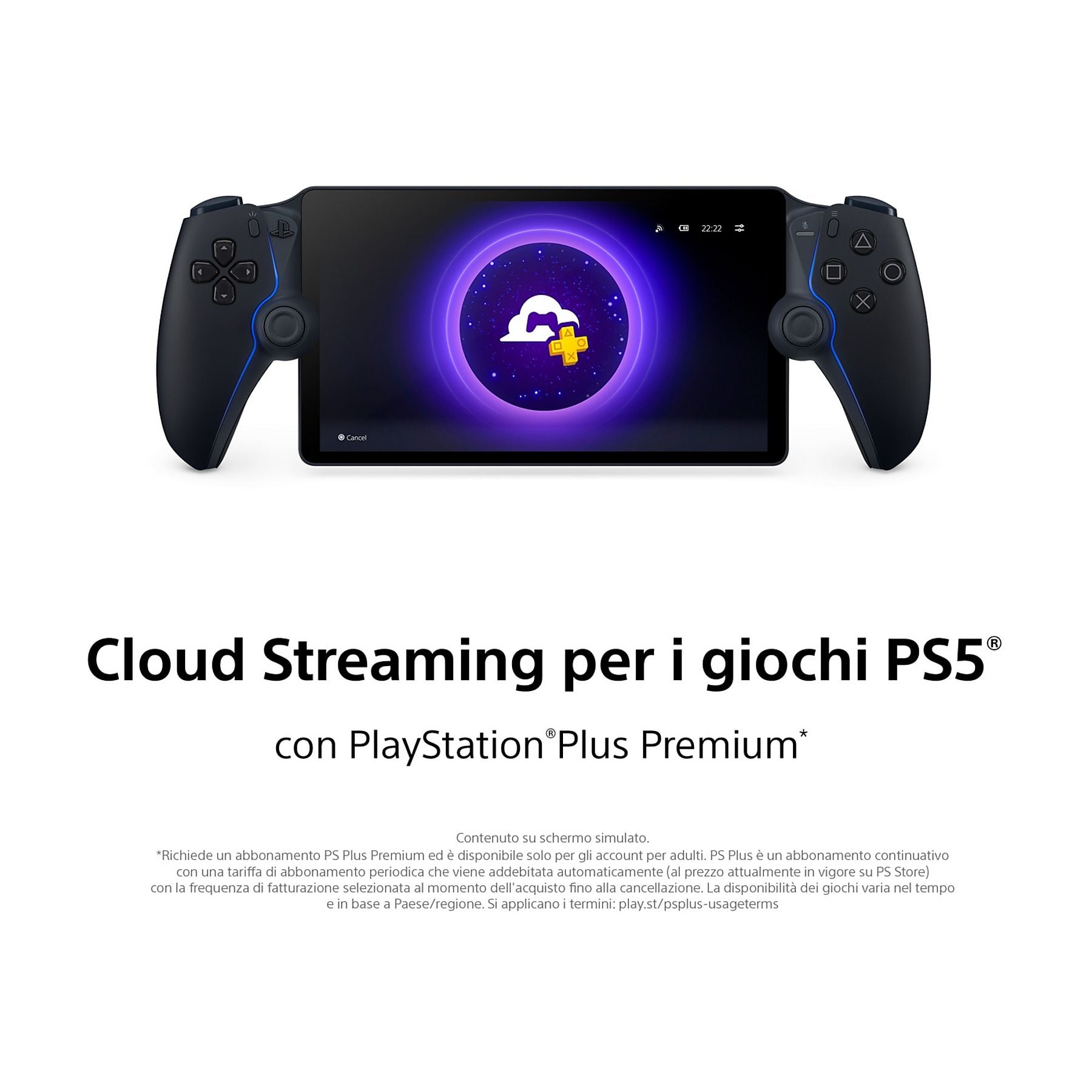PlayStation Portal Remote Player Midnight Black