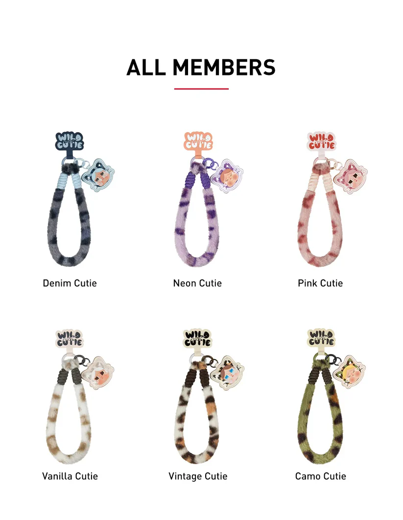 POP MART Crybaby Wild but Cutie Phone Charm (Blind Box)