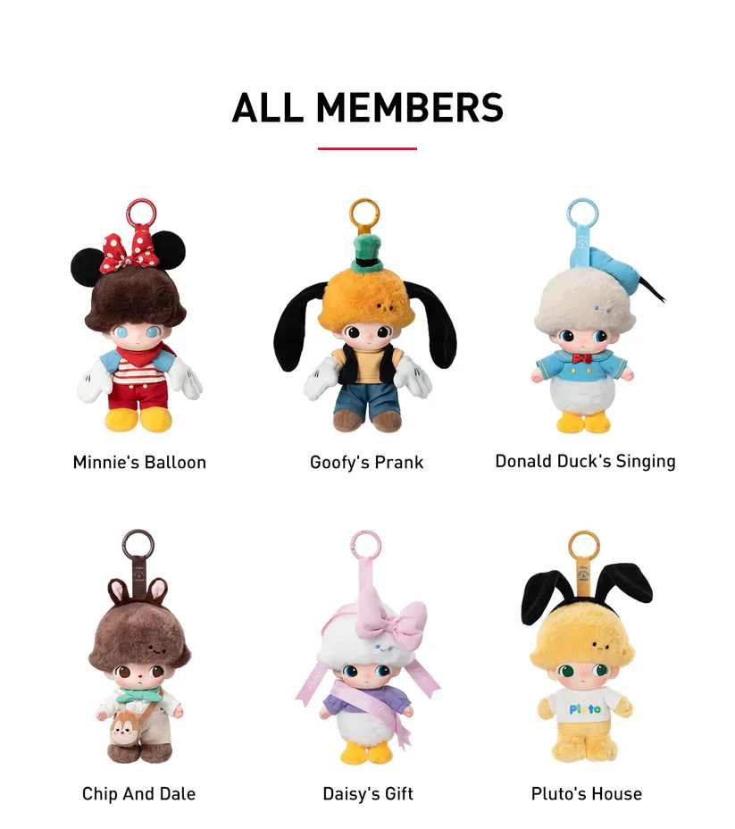 POP MART Dimoo x Disney Keychain (Blind Box)