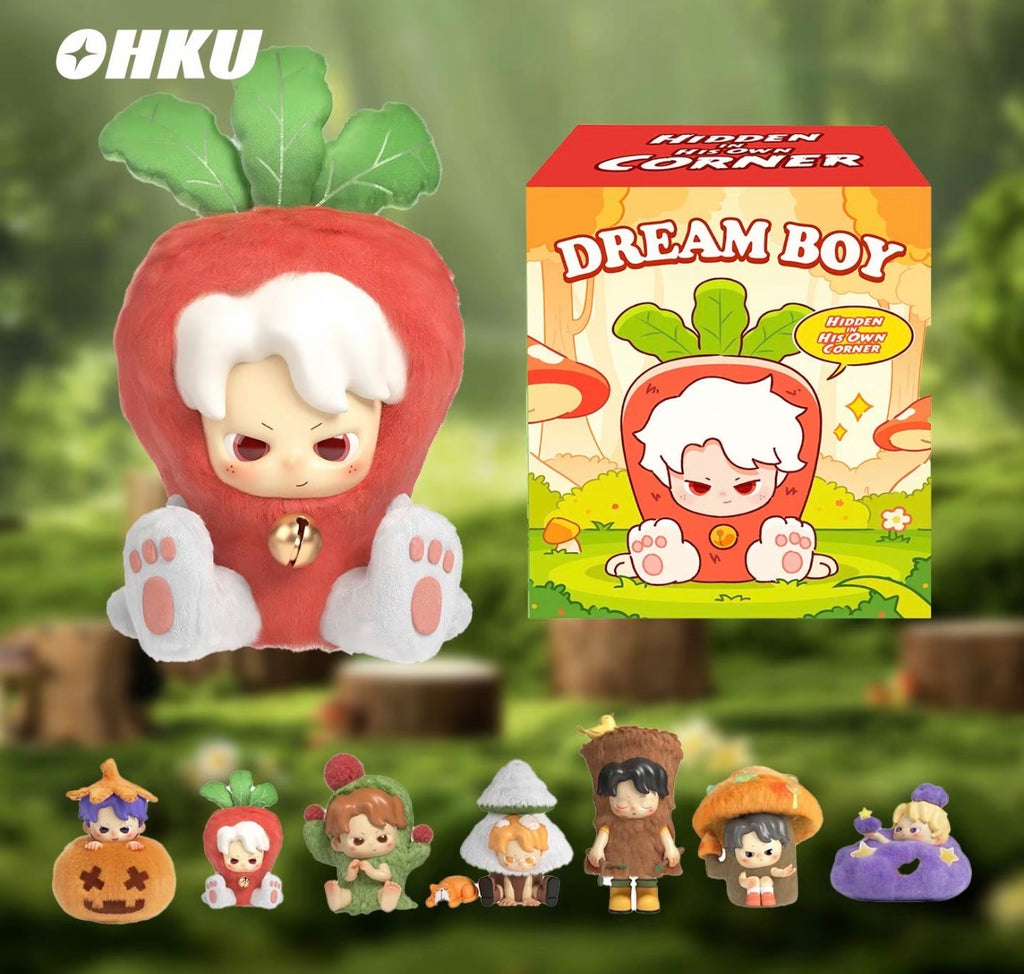 OHKU DREAM BOY Hidden in His Own Corner Series Plush Blind Box