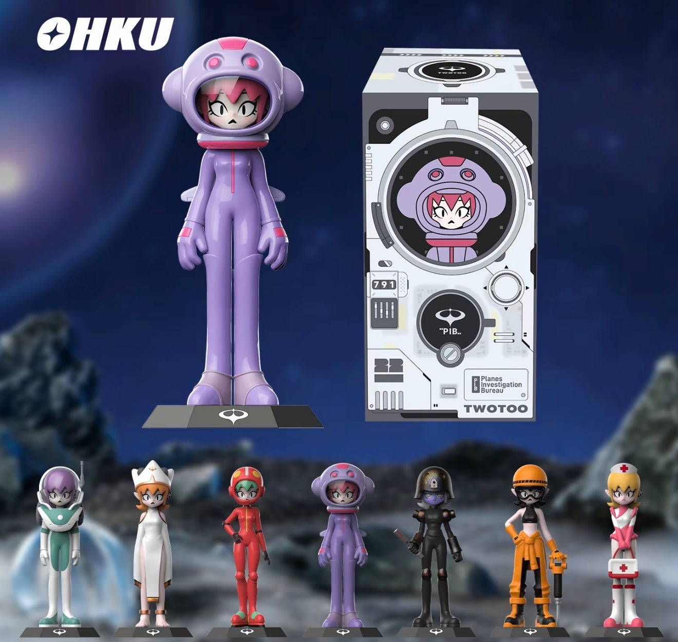 OHKU TWOTOO PLANES INVESTIGATION BUREAU SERIES