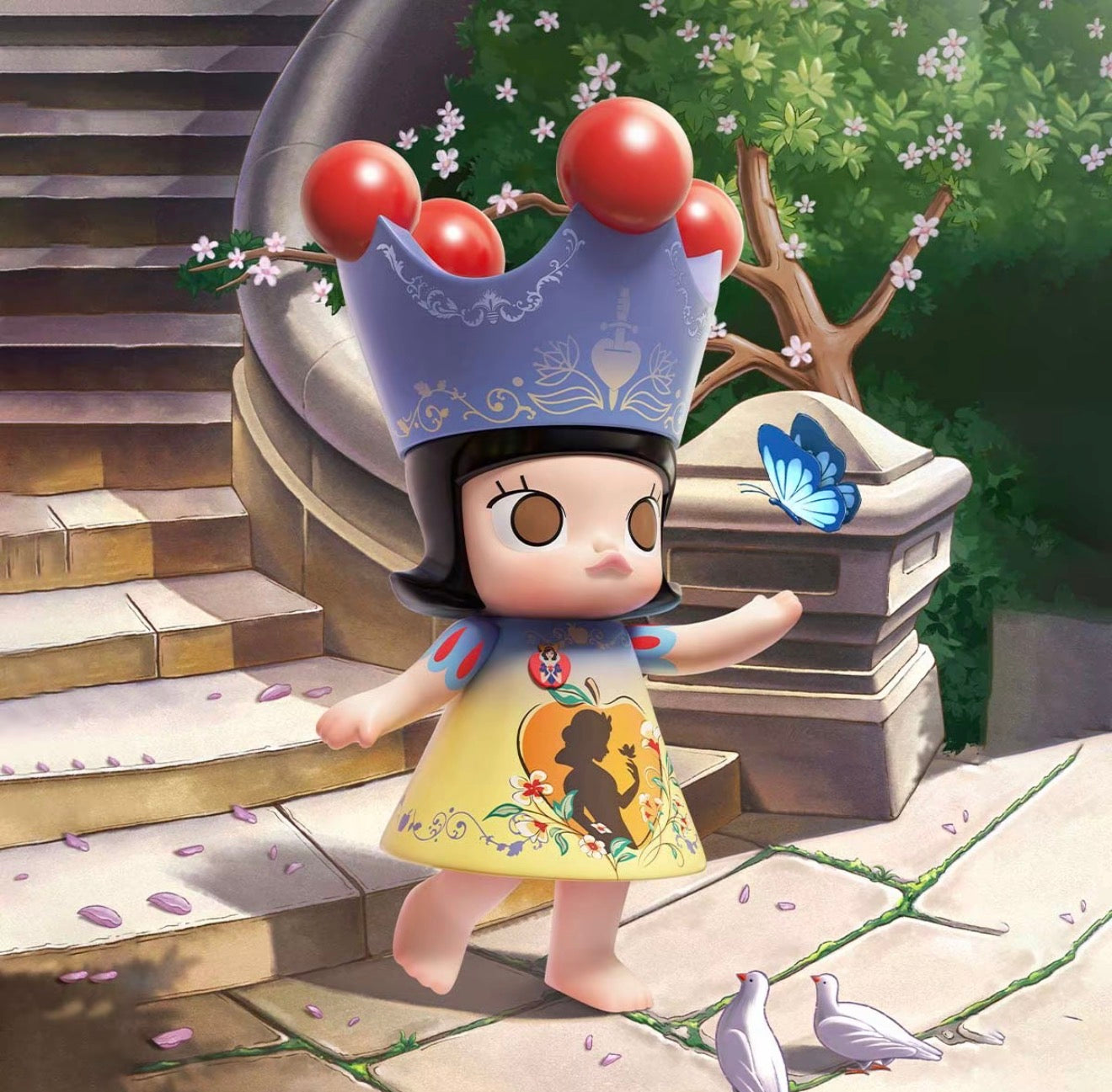 POP MART MEGA ROYAL MOLLY 400% Snow White