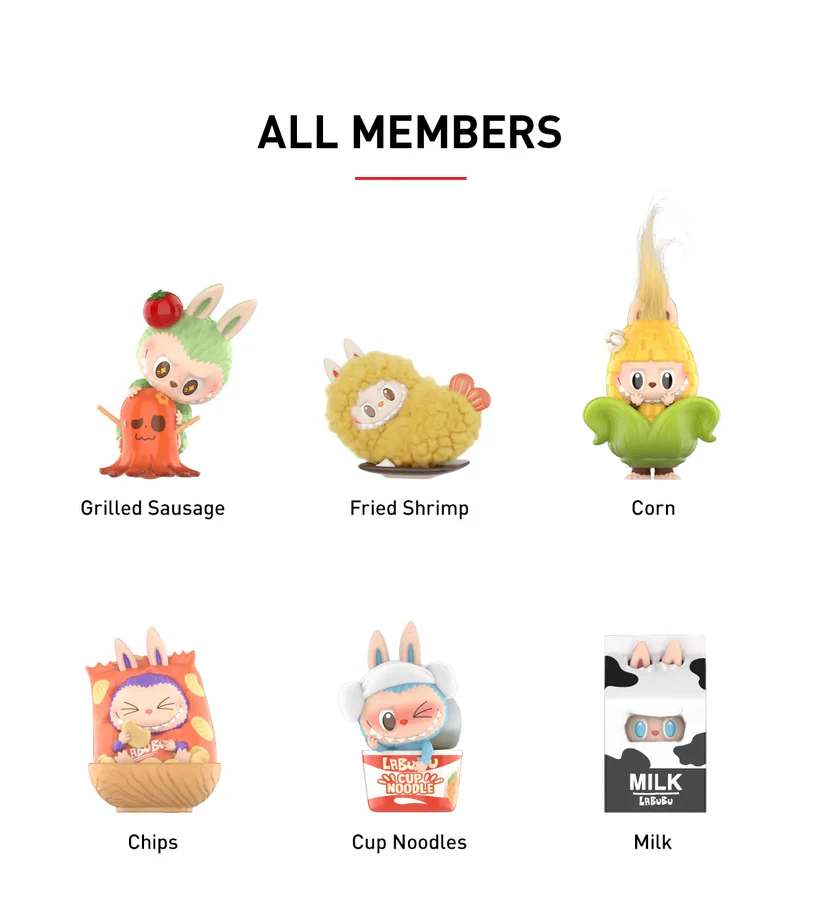 POP MART Labubu Wacky Mart Figures (Blind Box) The Monsters