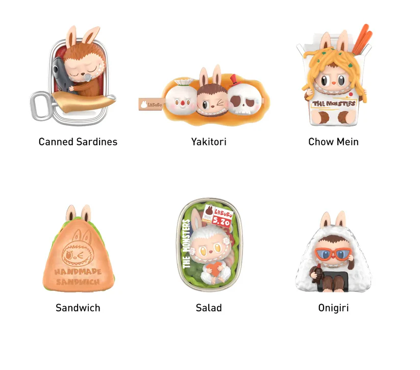 POP MART Labubu Wacky Mart Figures (Blind Box) The Monsters