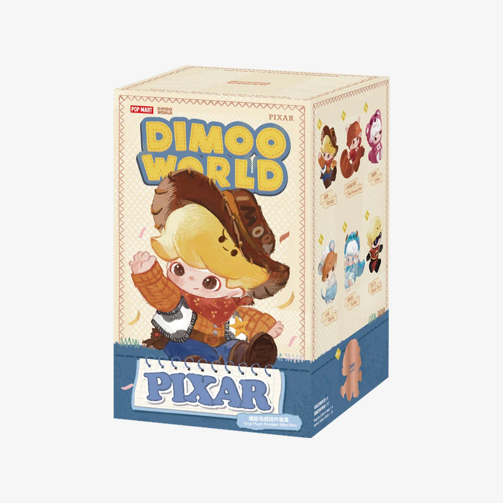 DIMOO WORLD × PIXAR Series - Vinyl PlushPendant Blind Box