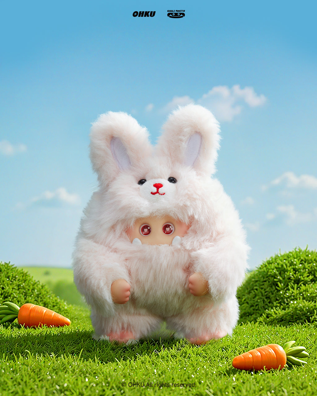 OHKU Giggle Monster Furry Forest (Blind Box) V2