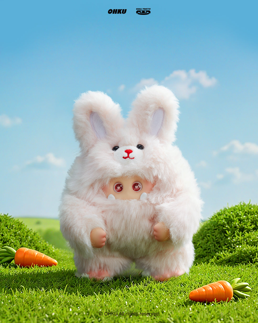 OHKU Giggle Monster Furry Forest (Blind Box) V2