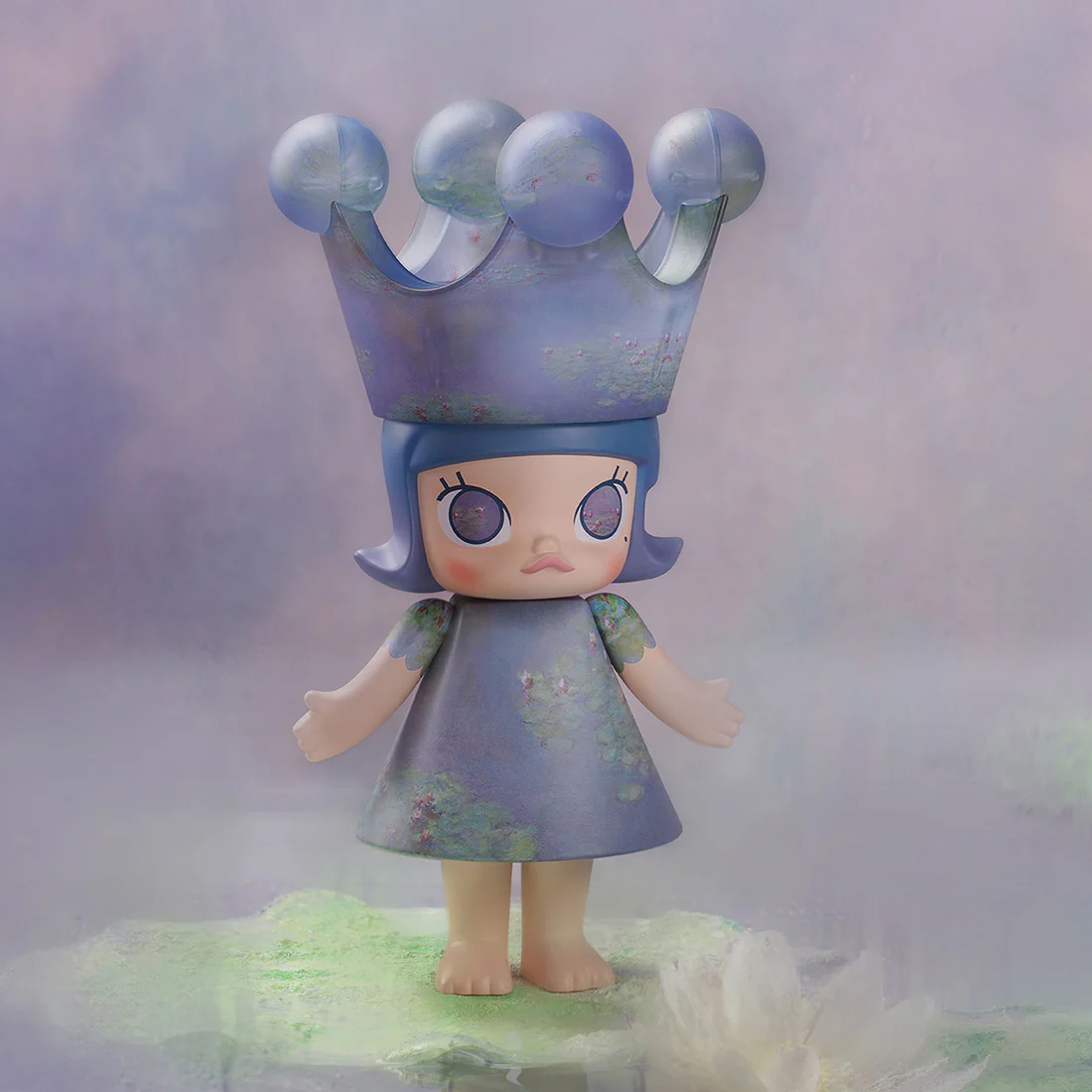 POP MART Mega Royal Molly 400% Monet Les Nymphéas (EXCLUSIVE)
