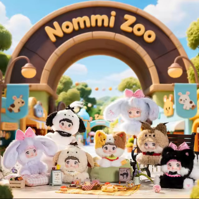 NOMMI Sitting Zoo Series PRE-ORDER
