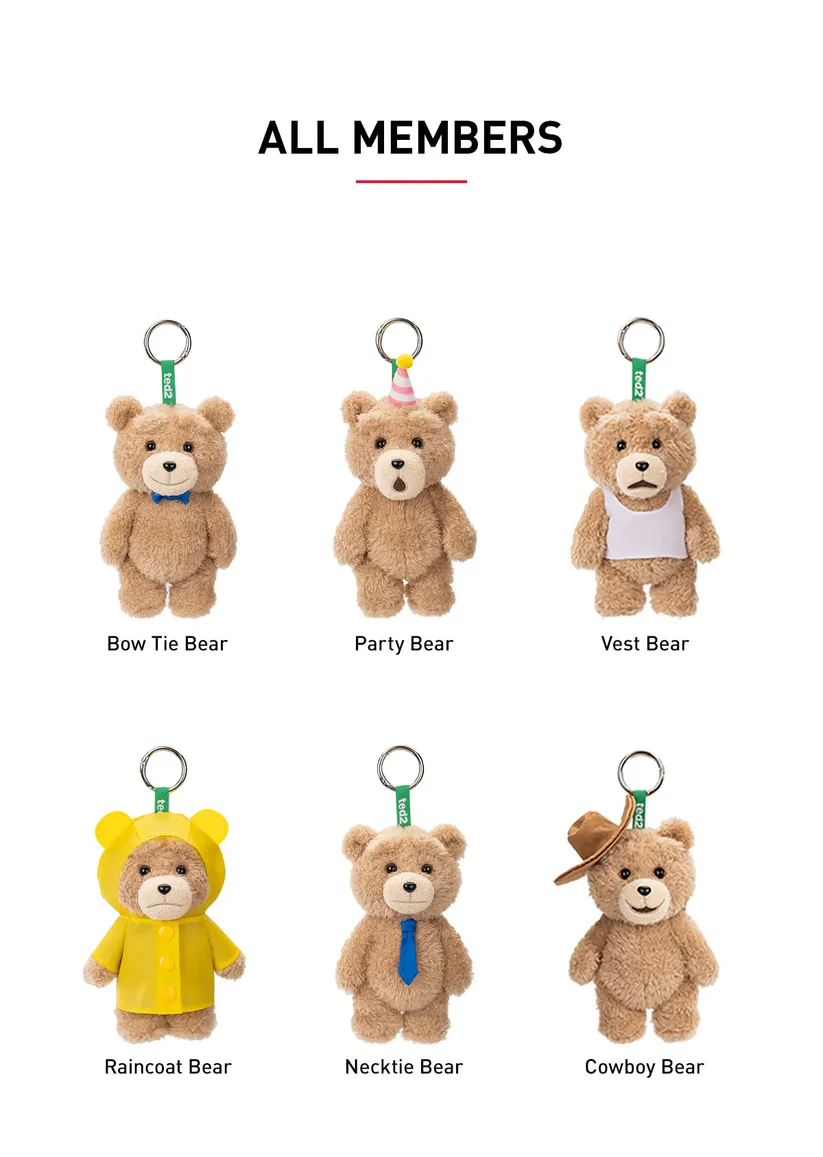POP MART Ted2 Teddy Bear (Blind Box)