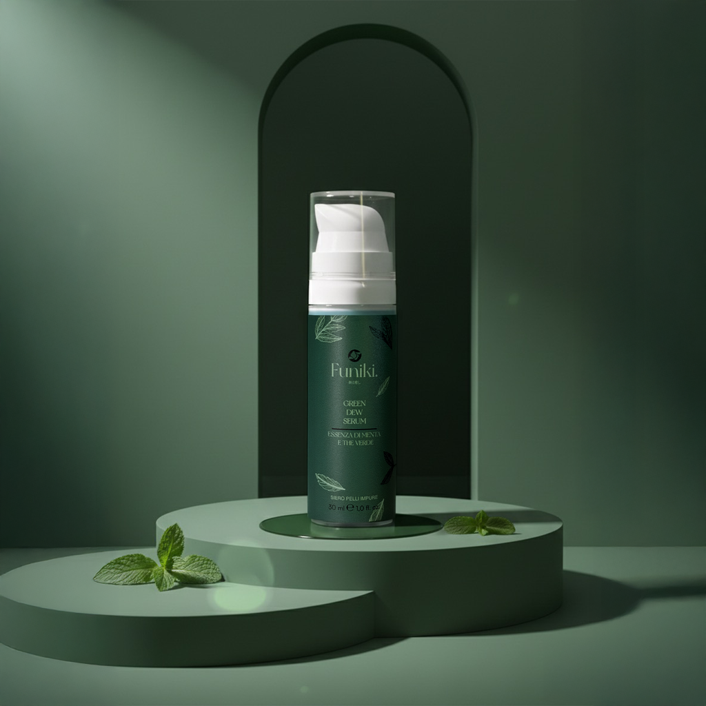 Green Dew Serum - Essenza di menta e the verde 30ml
