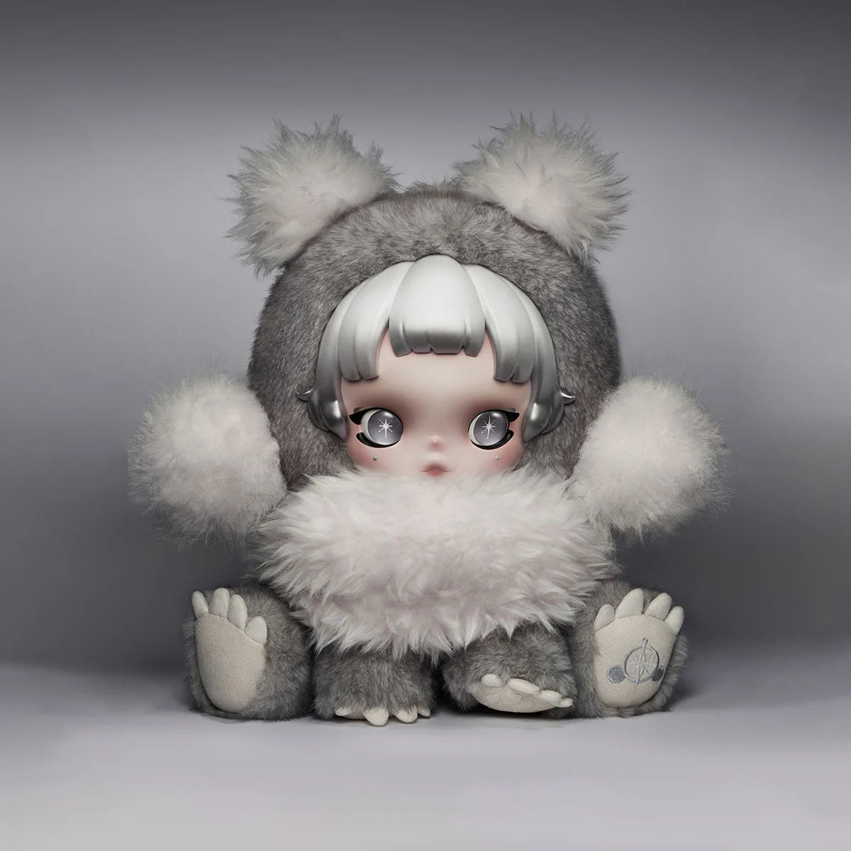 POP MART – SKULLPANDA Punk Panda Plush Doll