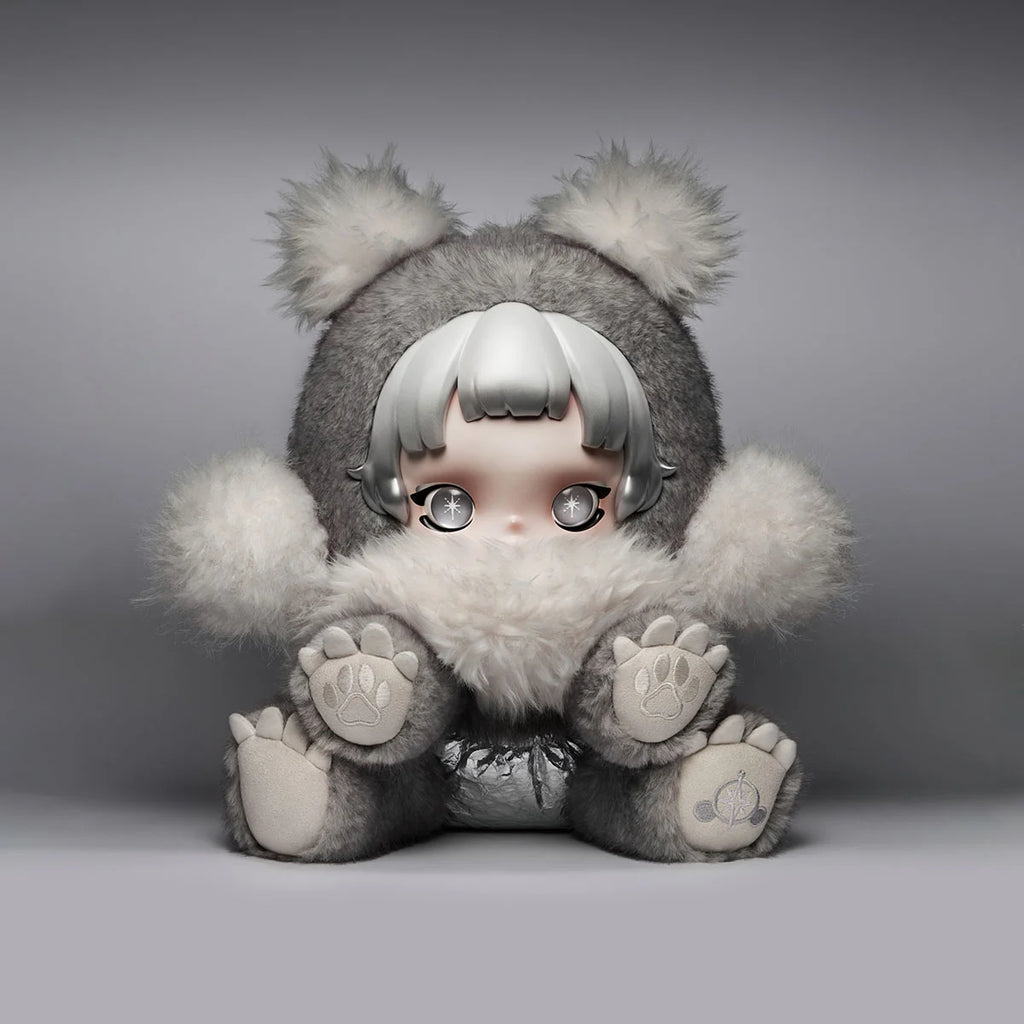 POP MART – SKULLPANDA Punk Panda Plush Doll